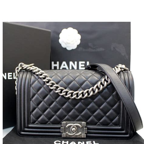 chanel boy bag new medium|Chanel boy bag medium price.